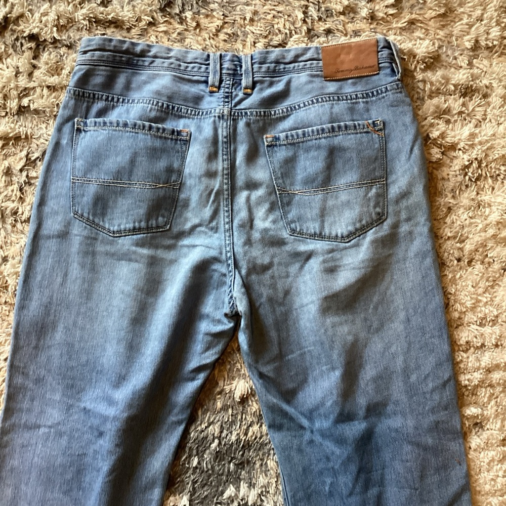 TOMMY BAHAMA Jeans Blue Standard Wash Denim Straight Men’s 36x30 - Picture 7 of 8